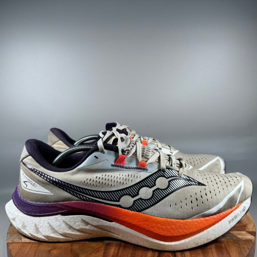 Saucony Endorphin Speed 2 Mens Running Shoes Size 13 Fog Black Orange S20940-129